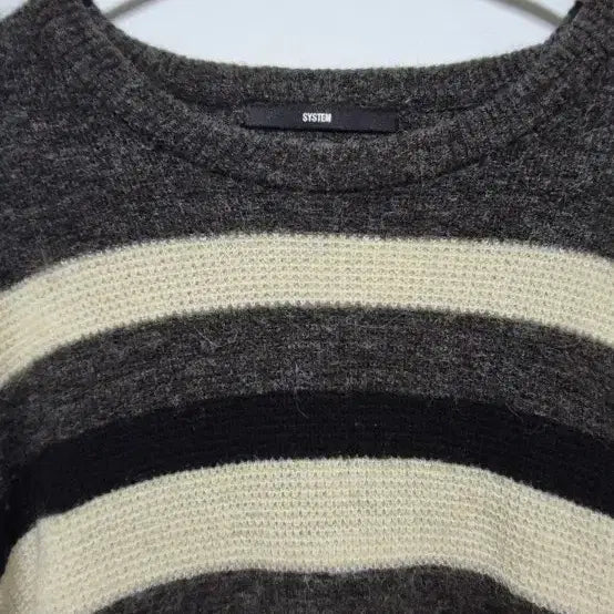[BUNJANG] System Stripe Knit Size 100 / 시스템 스트라이프 니트 100