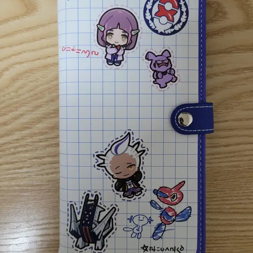 [BUNJANG] Pokemon Trainers Blueberry Academy Multi Pouch / 포켓몬스터 TRAINERS 블루베리 아카데미 멀티파우치 판매합니다.