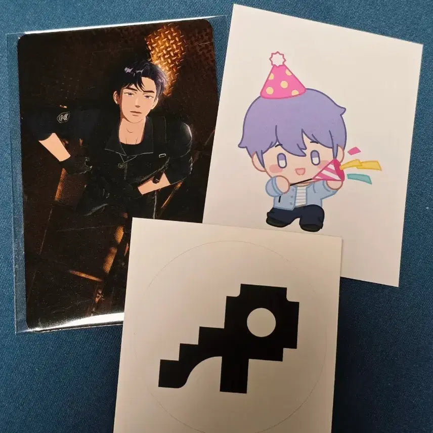 [BUNJANG] PLAVE Flea Birthday Sticker Yejun Bundle Set / 플레이브 플리 생일 스티커 예준 세트 양도
