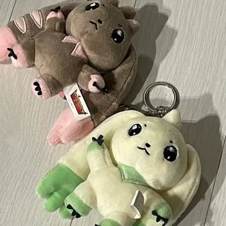 [BUNJANG] Digimon Terriermon Plush Keychain / 디지몬 테리어몬 인형 키링