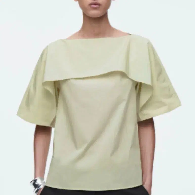[BUNJANG] COS Drape Top Blouse EU 36 / cos  드레이프 탑 블라우스 36