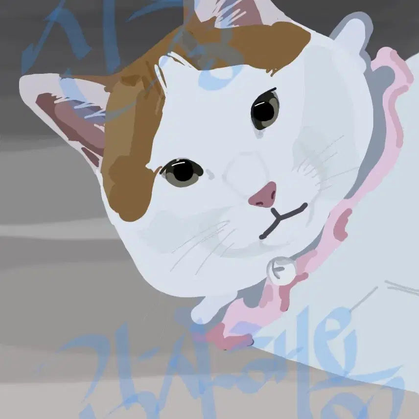 [BUNJANG] Custom Pet Portrait Commission - Digital and Traditional Options Available / 뚱띠 그림체 전문 반려동물 그림 커미션! 프사, 고퀄, 저퀄 다 가능!