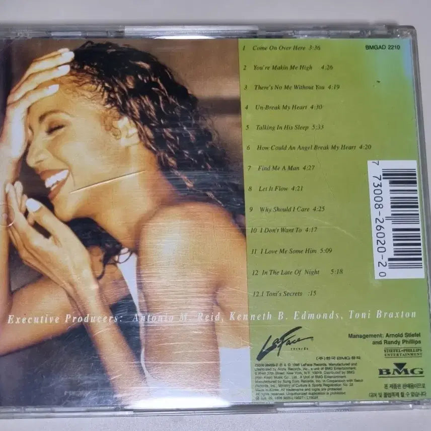 [BUNJANG] Toni Braxton Secrets 2nd Album (Unsealed CD) / 토니 브랙스톤 Secrets 2집 (개봉 CD)