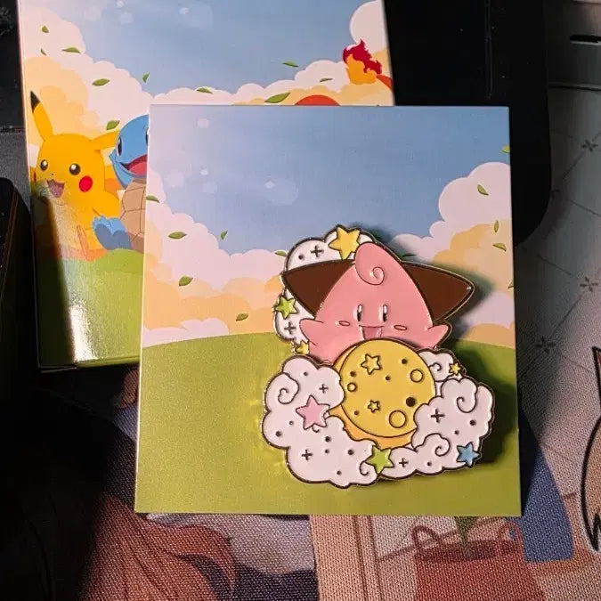 [BUNJANG] Isak Toast Pokemon Collaboration Random Badge (Pi) / 이삭토스트 랜덤 뱃지 삐