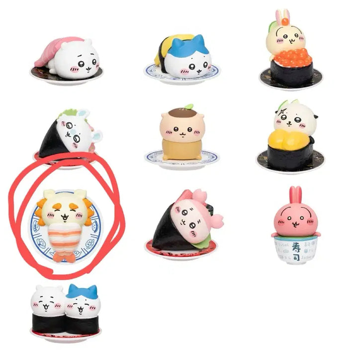 [BUNJANG] Chiikawa Sushi Figure / 미개봉) 치이카와 초밥 먼작귀 초밥 피규어 시사 팝니다