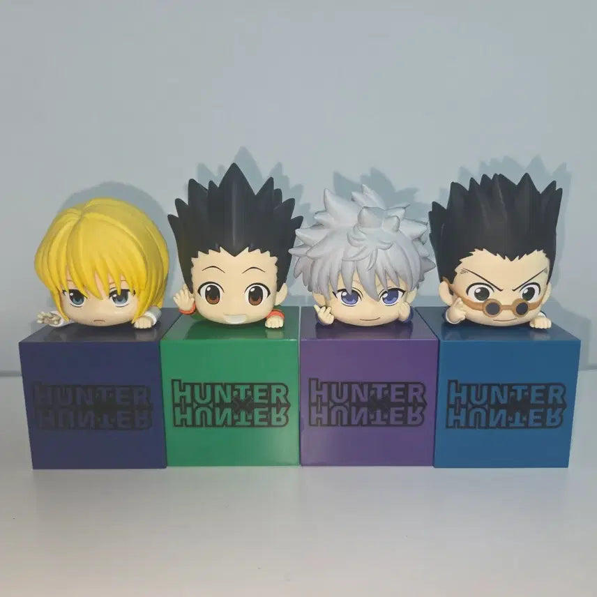[BUNJANG] Hunter x Hunter HxH Kakemono Set Gon, Killua, Kurapika, Leorio / 헌터헌터 힛카게 곤 키르아 크라피카 레오리오 일괄