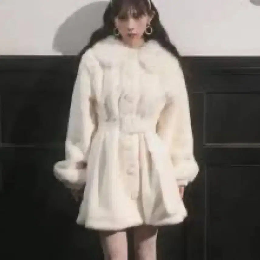 [BUNJANG] Bubbles Jirei Kei Gals Style Coat / 버블즈 코트 지뢰계 양지뢰 양산형 스나계 히메갸루 폼폼