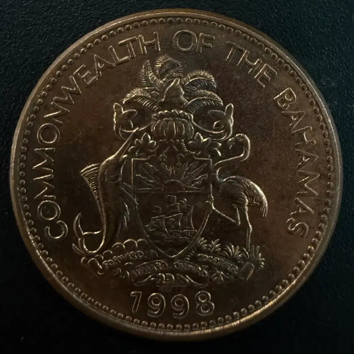 [BUNJANG] 1998 Bahamas 1 Cent Starfish Coin / [희귀]1998년 바하마 1센트 불가사리 동전 w1625