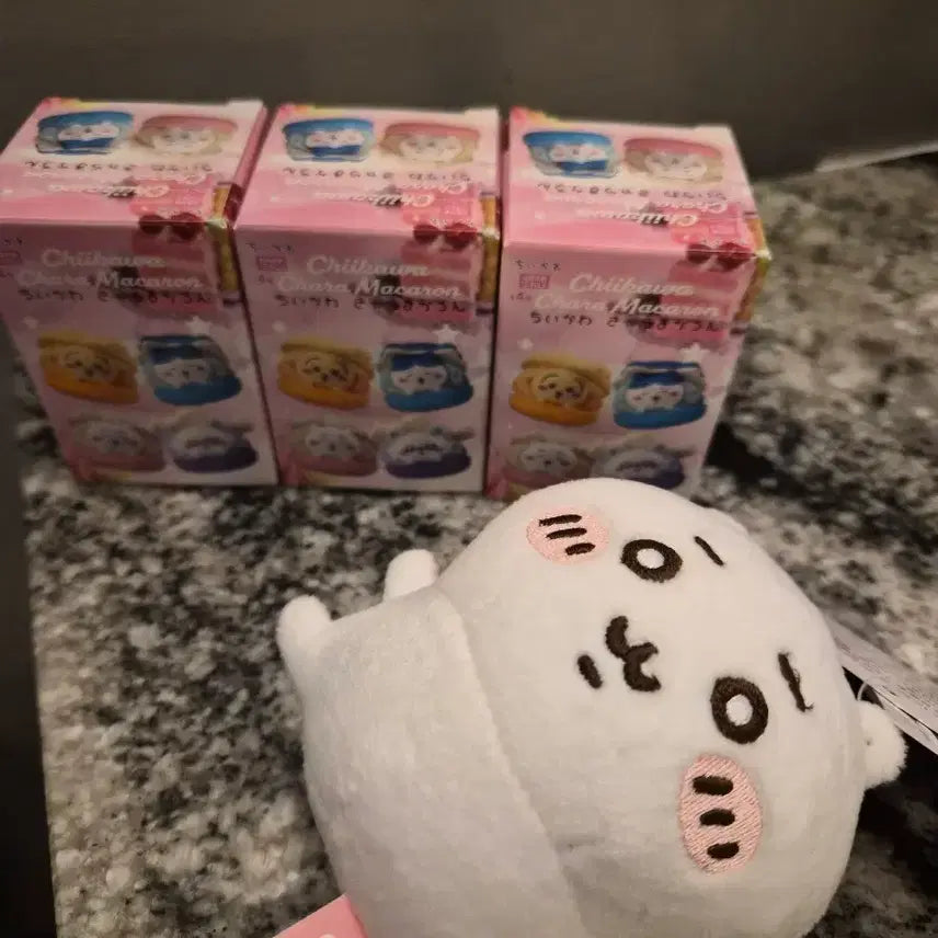 [BUNJANG] Chiikawa Macaron &amp; Bean Eye Series Plush Dolls / 치이카와 굿즈 판매