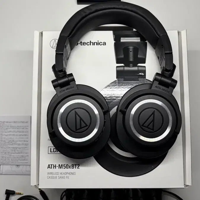 [BUNJANG] Audio-Technica M50xBT2 Bluetooth Headphones / 오디오테크니카 M50X BT2 블루투스 헤드폰 헤드셋