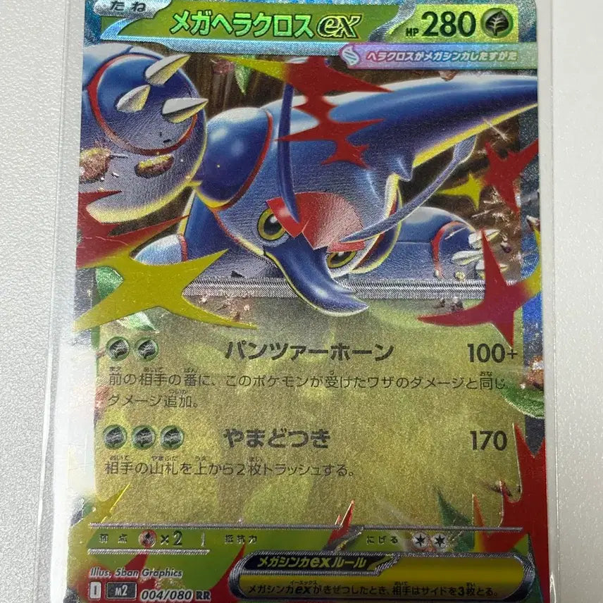 [BUNJANG] Pokemon Card Mega Heracross ex Japanese Version / 포켓몬카드 메가헤라크로스 ex 일본판