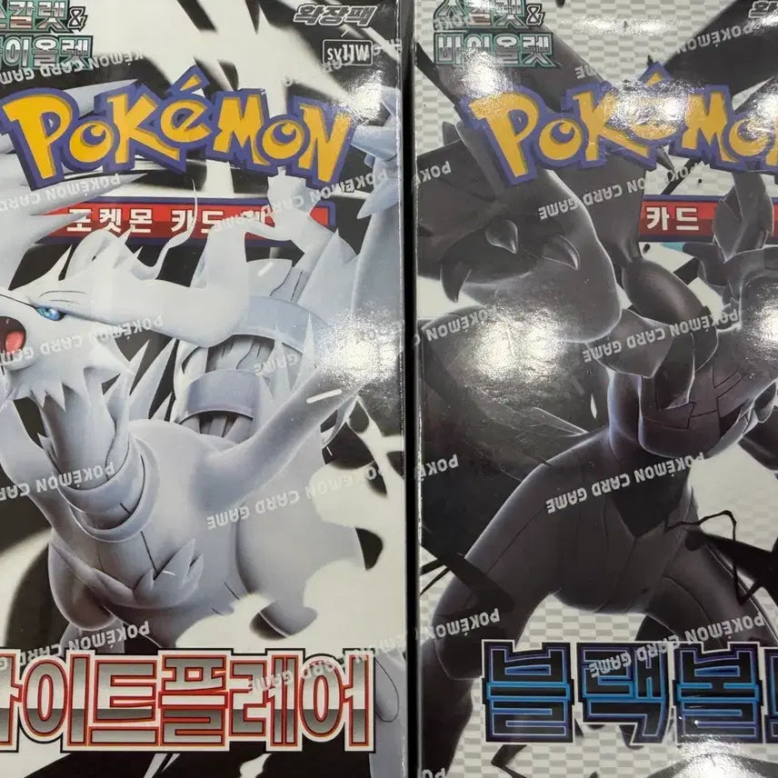 [BUNJANG] Pokemon Card Game Expansion Pack White Flare / Black Tempest / 포켓몬 카드 게임 확장팩 화이트플레어/블랙시트