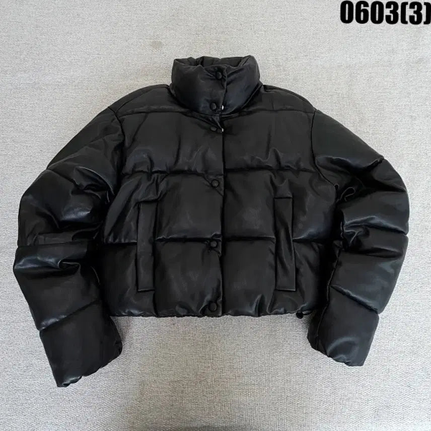 [BUNJANG] Zara Black Quilted Puffer Jacket XS / 자라 블랙 퀼팅 푸퍼 자켓 XS 0603