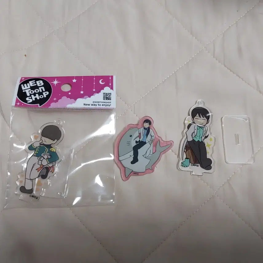 [BUNJANG] HAPHA (Legal Pirate Parfait) Sage Bundle Set Acrylic Stand &amp; Badge / 급전, 일괄) 합해파 합법해적파르페 세이지 도결문 아크릴