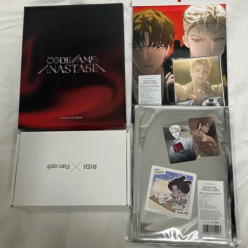[BUNJANG] Code Name Anastasia (Code Ana) Mousepad, Ridigo Set, Color Paper Set, Ramen Photocard / 코드네임 아나스타샤 코드아나 마우스패드 리디고 확정팩 색지 세트 라면포카