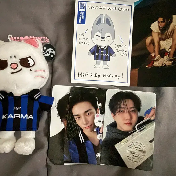 [BUNJANG] Stray Kids Karma SKZOO Jiniret Photocard Set / [네고 가능] 스트레이키즈 카르마 SKZOO 지니렛 포토카드 세트