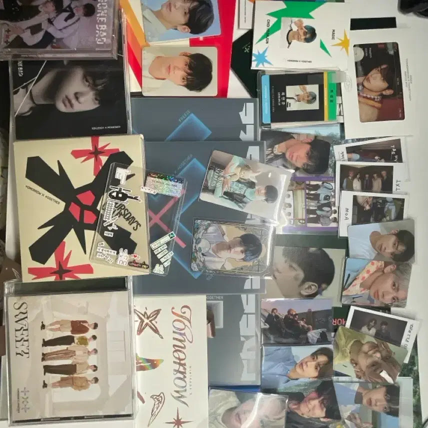 [BUNJANG] TXT Bundle Set Photocards &amp; Albums / 투바투 포카 앨범등 일괄 판매