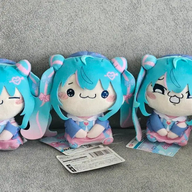 [BUNJANG] Love Sailor Miku Doll 3-Piece Set / 러브 세일러 미쿠 인형 3개 세트