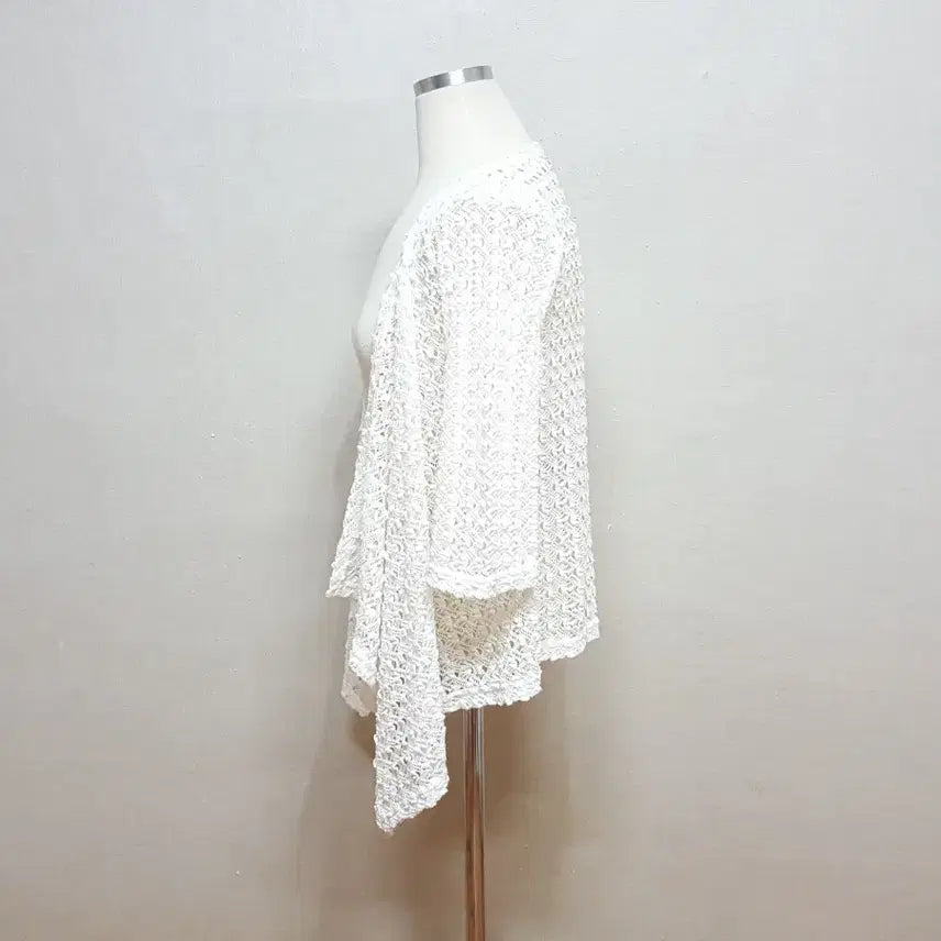 [BUNJANG] Cecil McBee Lace Mesh Open Cardigan / 새상품)세실맥비 레이스 망사 오픈 가디건 44-55