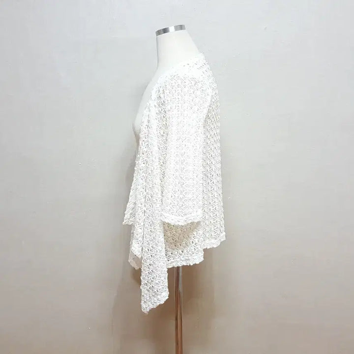 [BUNJANG] Cecil McBee Lace Mesh Open Cardigan / 새상품)세실맥비 레이스 망사 오픈 가디건 44-55