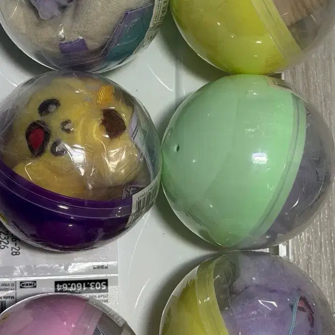 [BUNJANG] Pokemon Metamon Mascot Collection Keychain Set / 메타몽 마스코트 컬렉션 키링 피카츄 당황하는중 일괄