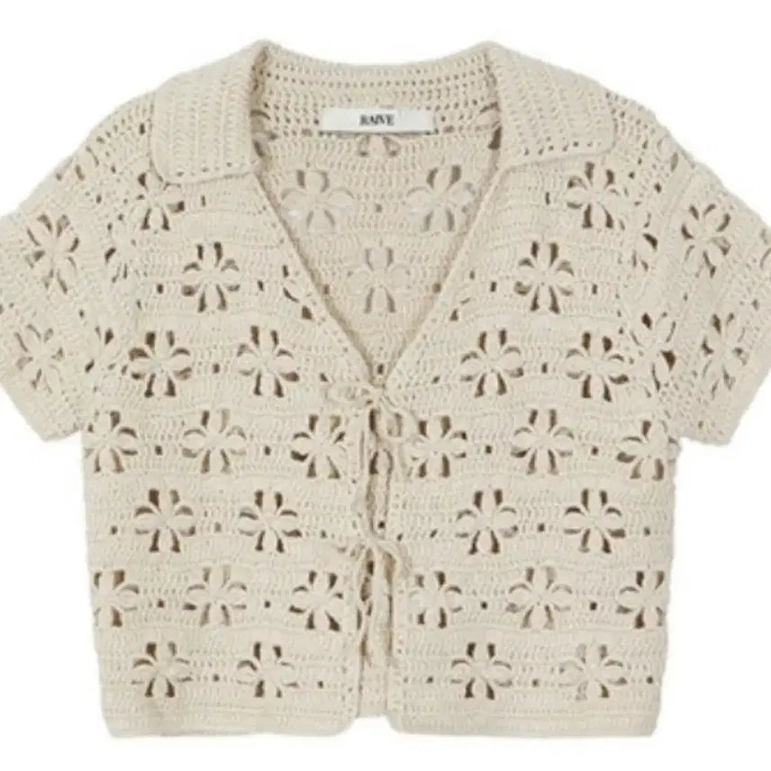 [BUNJANG] RAIVE Crochet Cardigan / RAIVE 레이브 크로셰 가디건