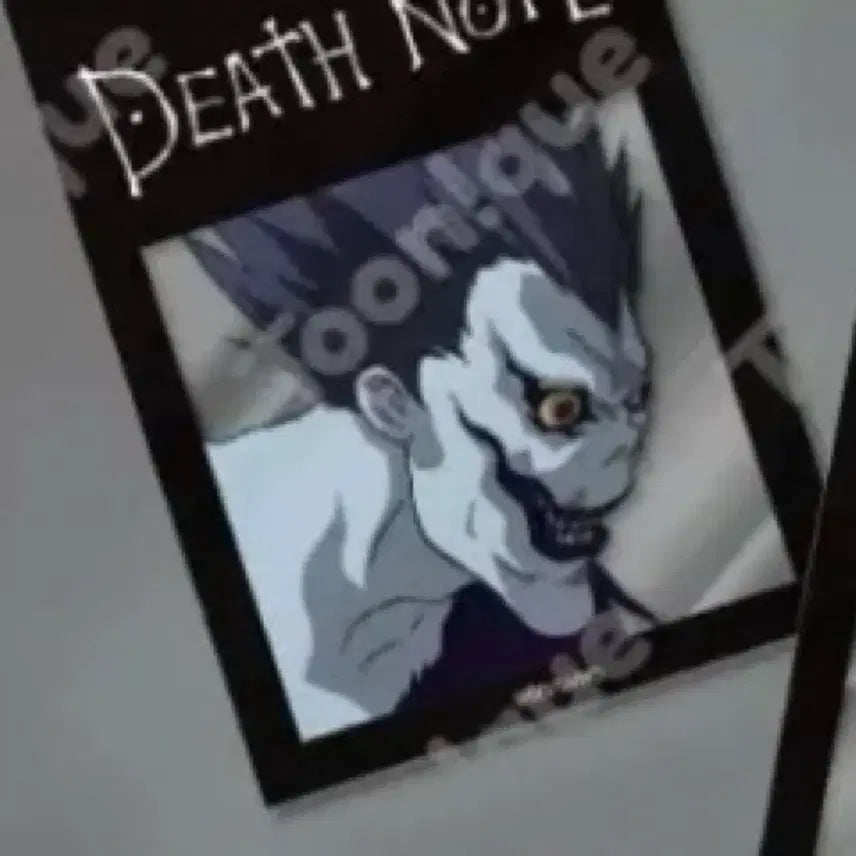 [BUNJANG] Death Note Laito &amp; Ryuk Framed Acrylic Keyring / [데스노트] 투니크 콜라보 카페 프레임 아크릴 키링 (라이토, 류크)