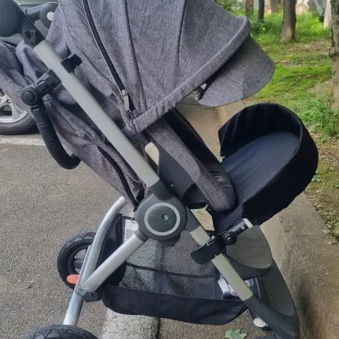 [BUNJANG] Stokke Trailz Stroller Grey / 스토케 트레일즈 유모차 그레이