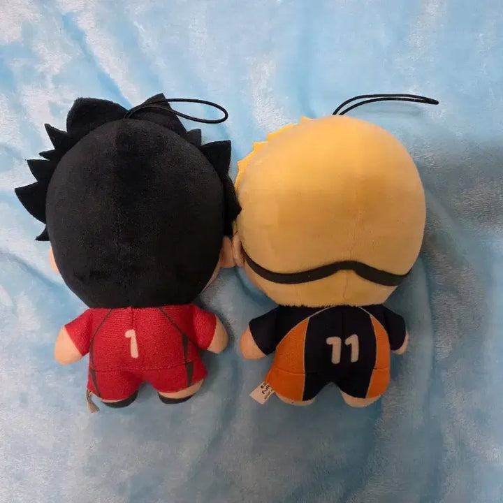 [BUNJANG] Haikyuu!! Kuroo Tetsuro Tsukishima Kei Chibi Plush Set / 하이큐 쿠로오 츠키시마 쵸비 쵸피 누이 누이구루미 양도