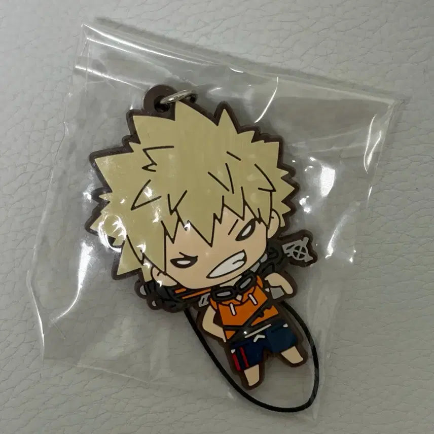 [BUNJANG] My Hero Academia Katsuki Bakugo Nitotan Keychain (Sealed) / [미개봉] 나히아 바쿠고 니토탄 키링