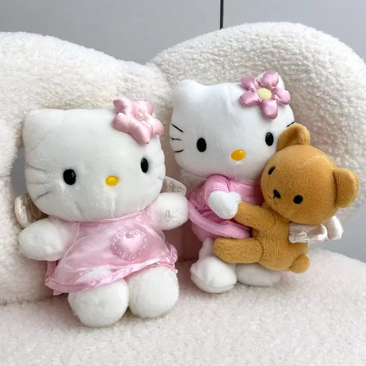 [BUNJANG] Classic Angel Hello Kitty Dolls Bundle Set (1998-1999) / 고전 엔젤 천사 헬로키티 인형 일괄