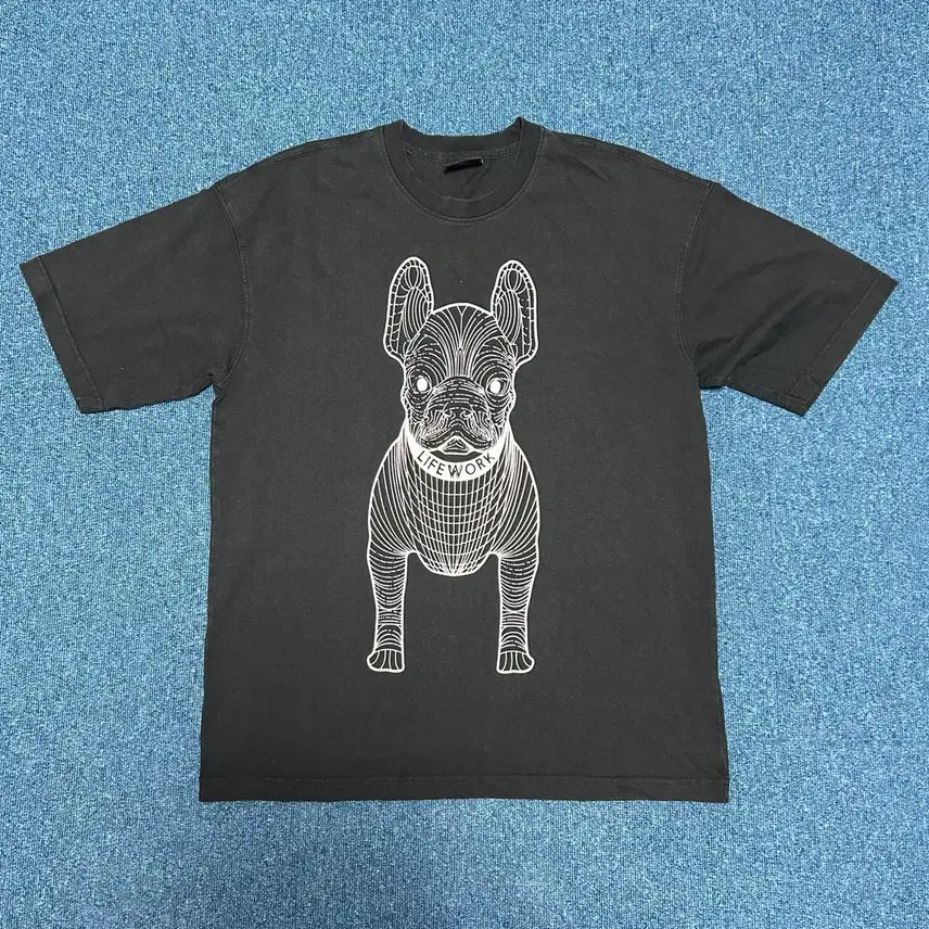 [BUNJANG] Life Work T-Shirt Medium / 라이프워크 반팔티M