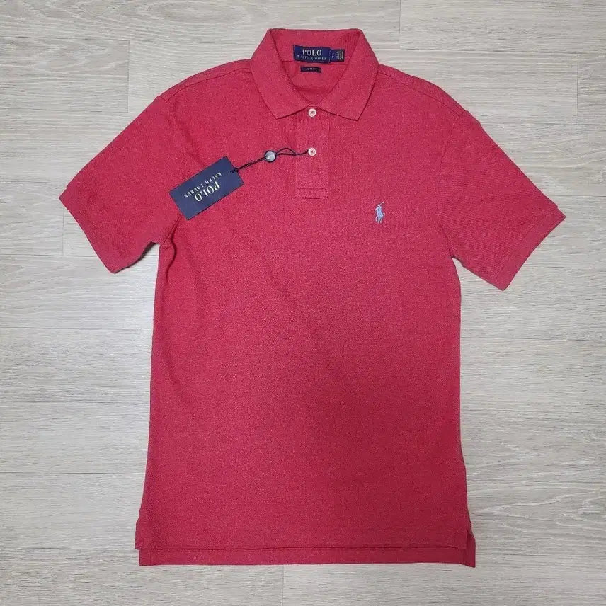 [BUNJANG] Polo Ralph Lauren Basic Short Sleeve Polo Shirt Signal Red S / 폴로 랄프로렌 기본 반팔 카라티 시그널레드색상S