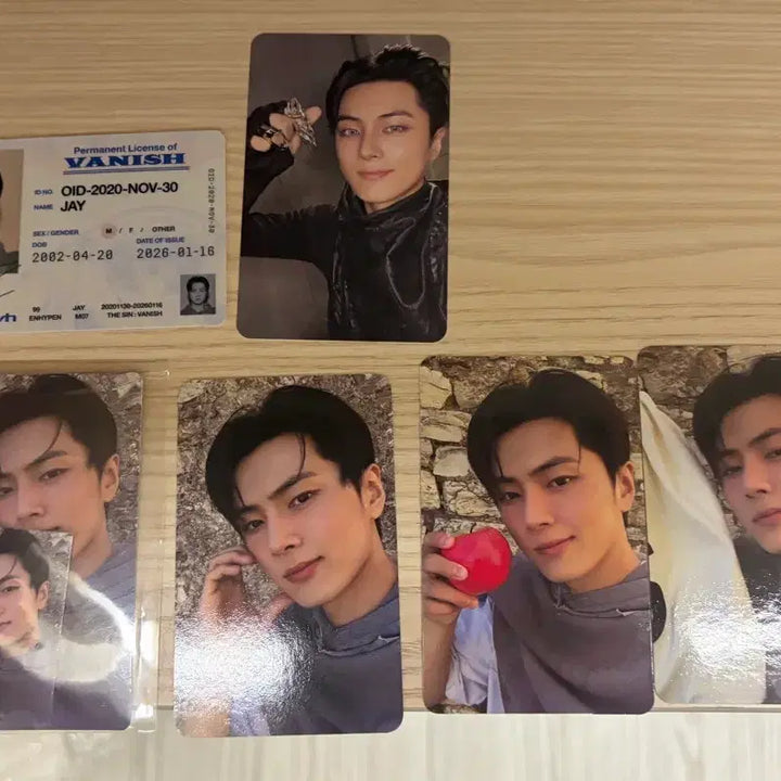 [BUNJANG] Enhypen Jay The Balvenie Photocard Bundle Set / 엔하이픈 제이 더신바니시 포카 일괄