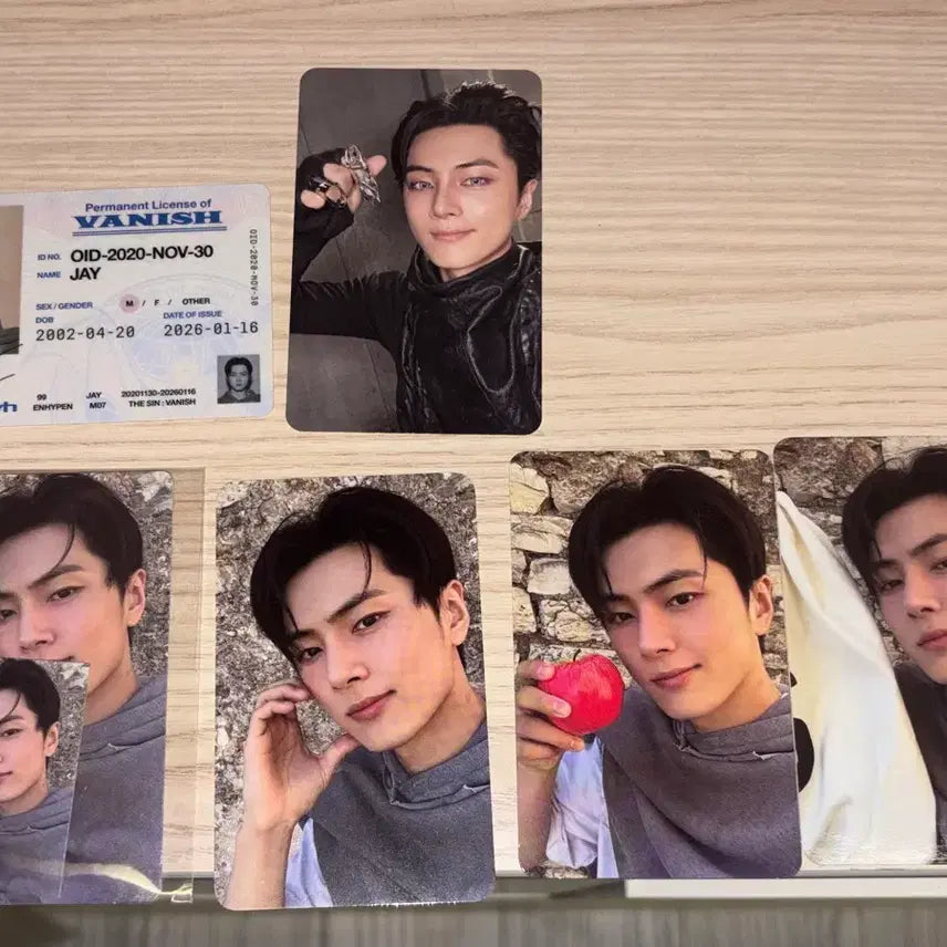 [BUNJANG] Enhypen Jay The Balvenie Photocard Bundle Set / 엔하이픈 제이 더신바니시 포카 일괄
