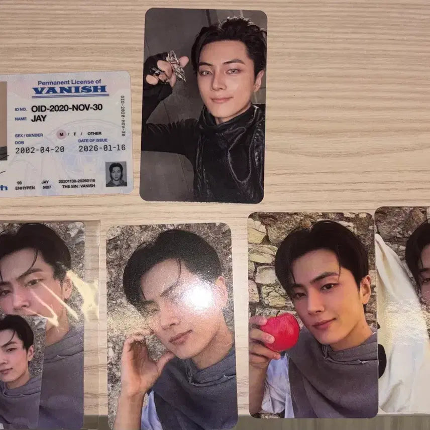 [BUNJANG] Enhypen Jay The Balvenie Photocard Bundle Set / 엔하이픈 제이 더신바니시 포카 일괄