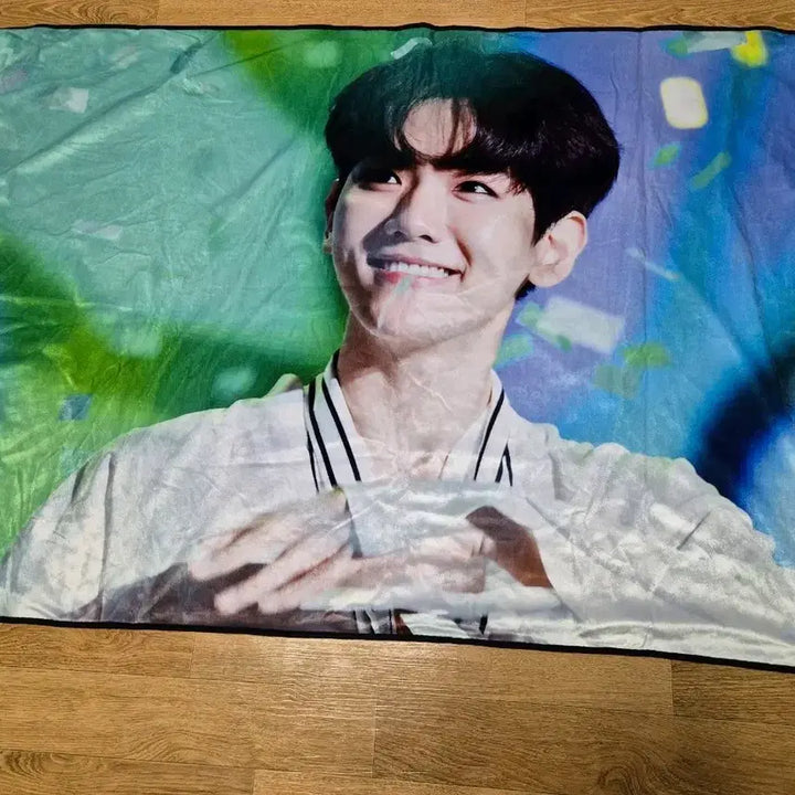 [BUNJANG] EXO Baekhyun Blanket / 엑소 백현 굿즈 무릅 담요 팝니다