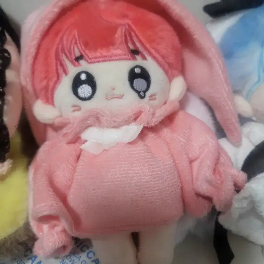 [BUNJANG] Rich Fori 10cm Un 속성 Cotton Doll with Outfit / 리치포리+옷 10cm 무속성 솜인형