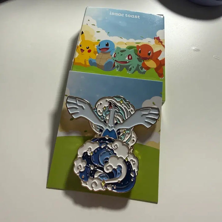[BUNJANG] Lugia Metal Pin Badge / 이삭토스트 루기아 메탈 핀뱃지