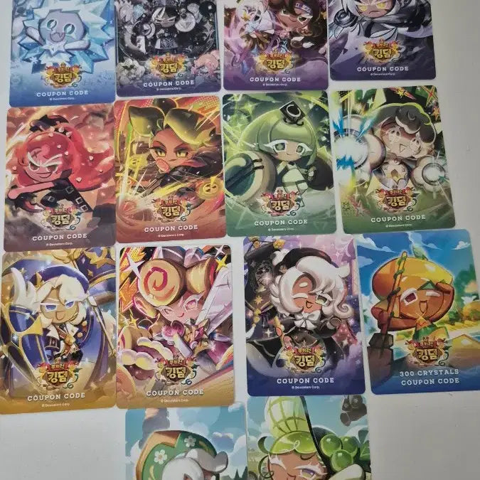 [SOLD OUT] 쿠키런 브레이버스 쿠폰 아트카드 46장 일괄