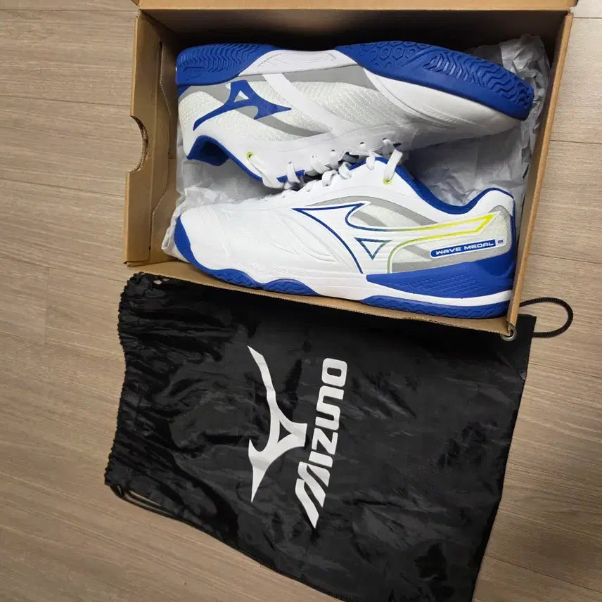 [BUNJANG] Mizuno Wave Medal 8 Wide Indoor Court Shoes 280 / [280] 미즈노 웨이브 메달8 와이드