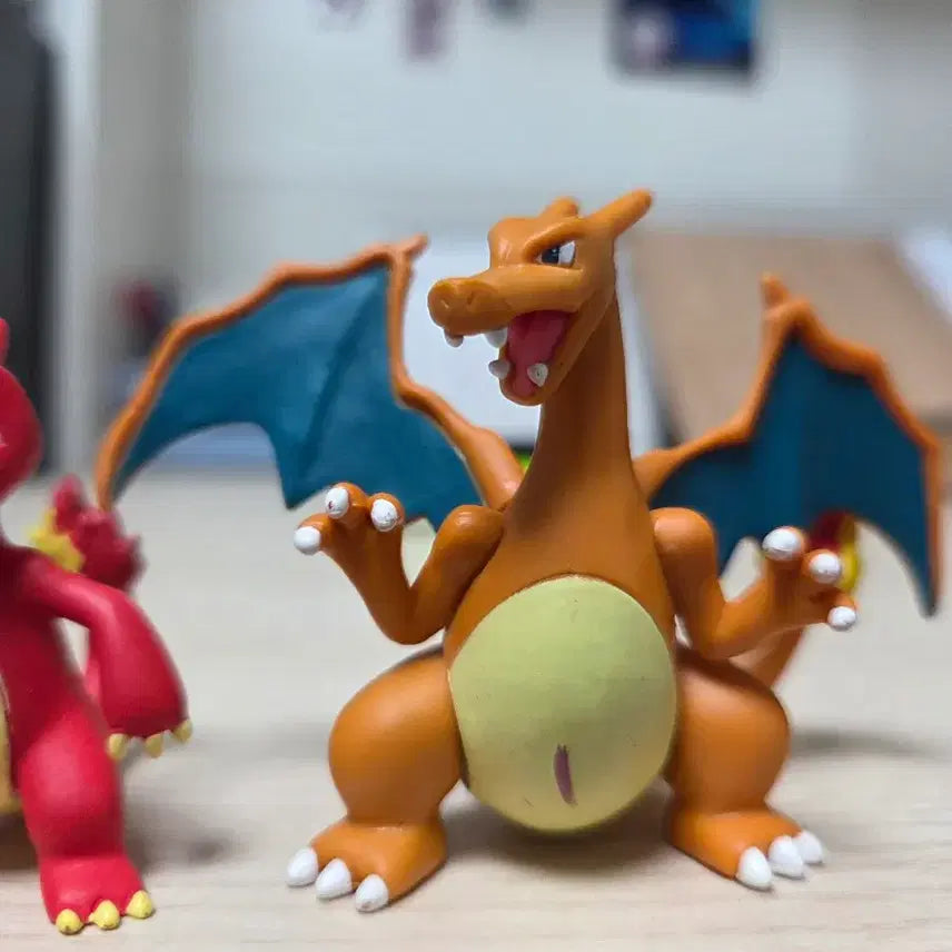 [BUNJANG] Pokemon Charizard 5-Figure Set / 포켓몬스터 리자몽 몬콜레 피규어 5종 세트