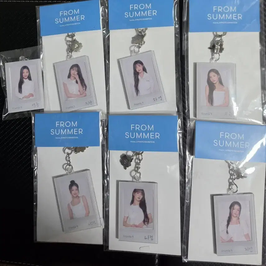 [BUNJANG] fromis_9 From Summer Bundle Set Keyring / 급처) 프로미스나인 프롬썸머 키링 일괄 판매합니다.