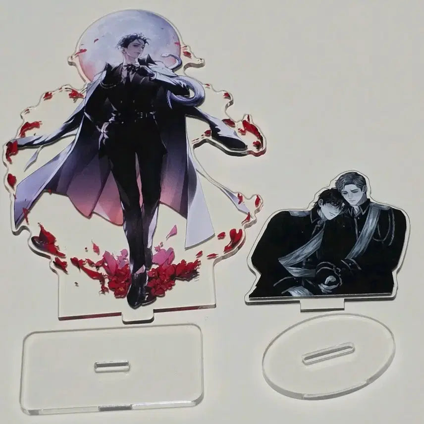 [BUNJANG] Black Swan Chang Mae &amp; Lee Hwan Mae Acrylic Stand Set / 밀랍인형폭렬학원가 블랙스완 창매 이환매 묵관창 아크릴 스탠드 일괄 양도