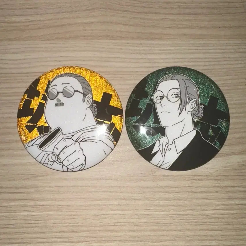 [BUNJANG] Sakamoto Days Glitter Can Badge Bundle Set / 사카모토 데이즈 글리터 캔뱃지 일괄