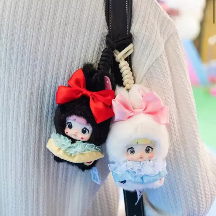 [BUNJANG] Nomi Fairytale Village Character Keychain 8-Piece Full Set (Sealed) / 노미 동화마을 인형 키링 8종 풀박 (미개봉)