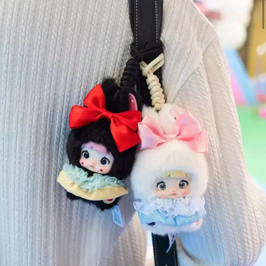 [BUNJANG] Nomi Fairytale Village Character Keychain 8-Piece Full Set (Sealed) / 노미 동화마을 인형 키링 8종 풀박 (미개봉)