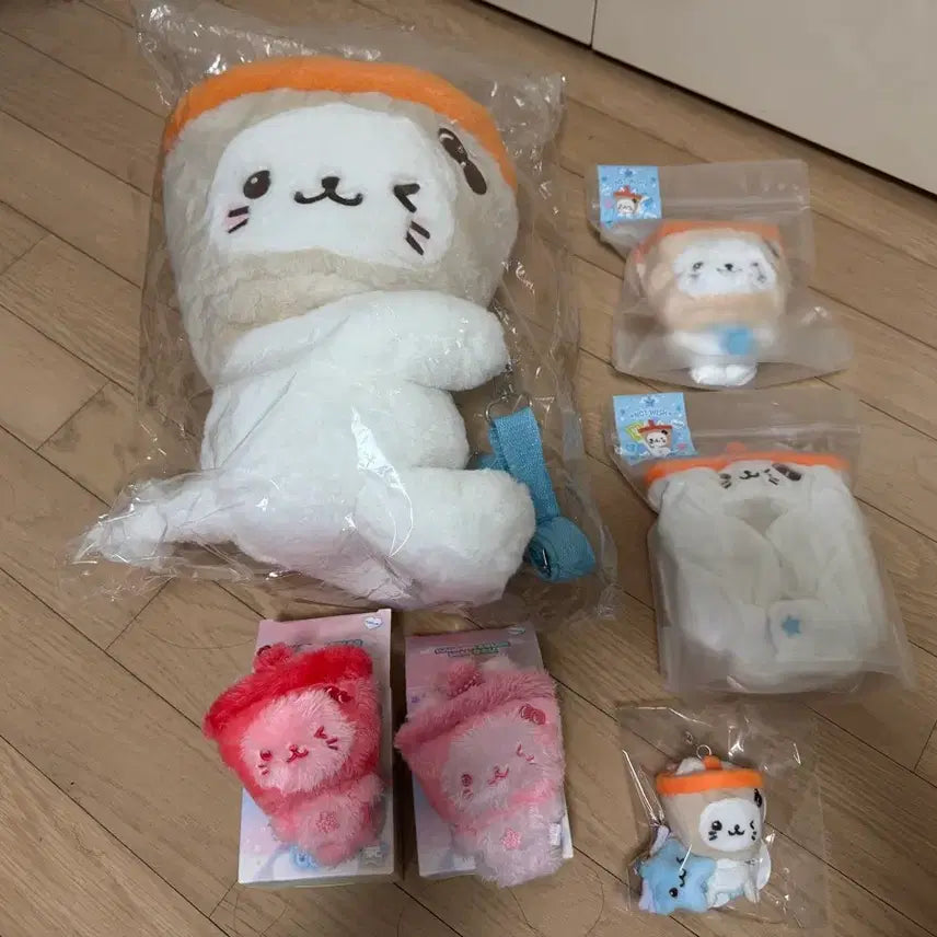 [BUNJANG] Bubble Cat Bag, Cape, and Color Mini Wish Doll Set / 유우시))버블냥 가방 버블냥 케이프 컬러위시돌 미니위시돌 버블냥