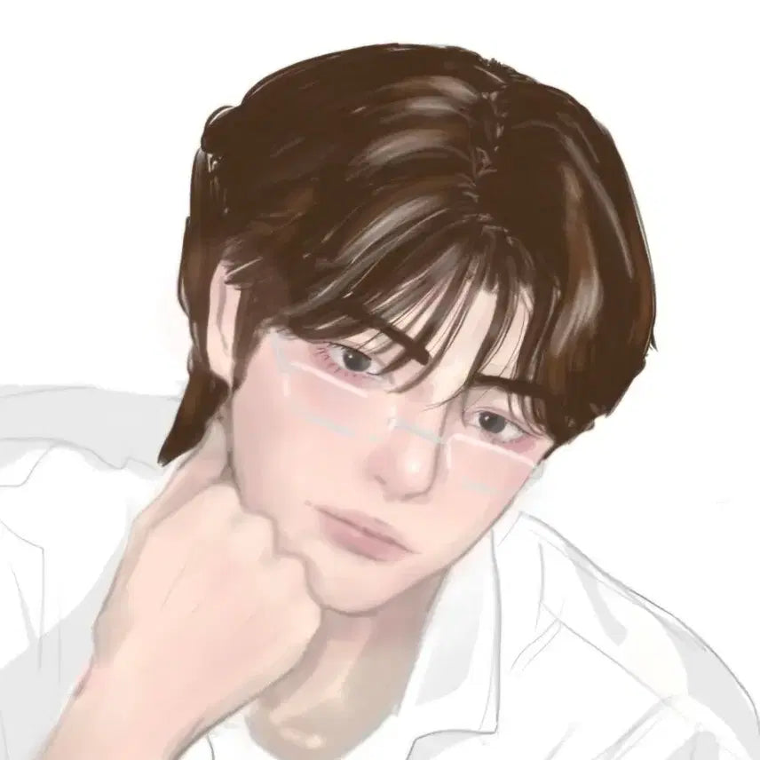 [BUNJANG] Male Character Portrait Commission - Traditional Pencil &amp; Digital Options Available / 증사 커미션 데못죽, 괴출 할인 남캐 그림 커미션 반실사