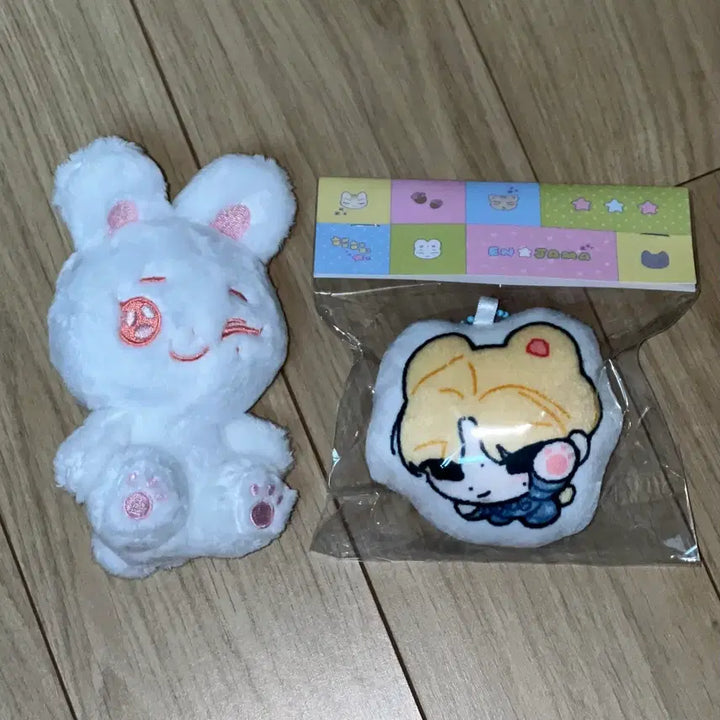 [BUNJANG] ENHYPEN Sunoo "Deonping" &amp; "Haemhaemi" Cushion Keychain Bundle Set / 엔하이픈 선우 인형 일괄 양도